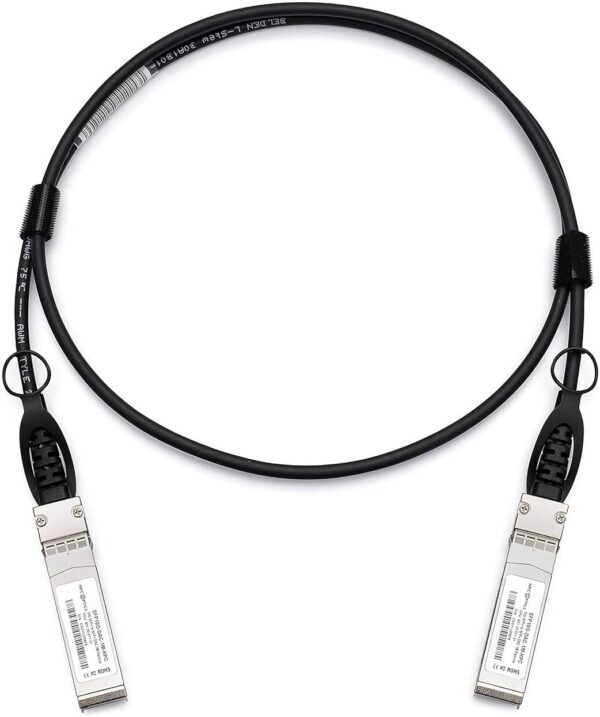 Aruba 10G SFP+ — Медный кабель прямого подключения, разъемы SFP+ — SFP+, скорость передачи данных 10,31 Гбит/