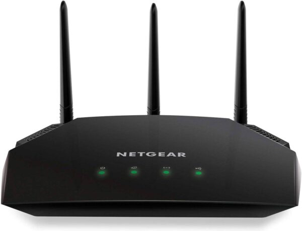 NETGEAR R6850 — Двухдиапазонный гигабитный Wi-Fi-маршрутизатор с MU-MIMO, скорость Wi-Fi до 2000 Мбит